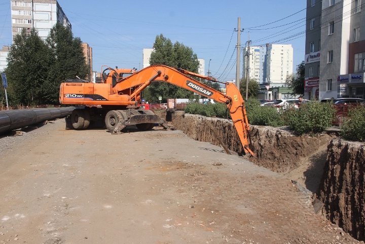 перекладка труб на Дачной в Самаре