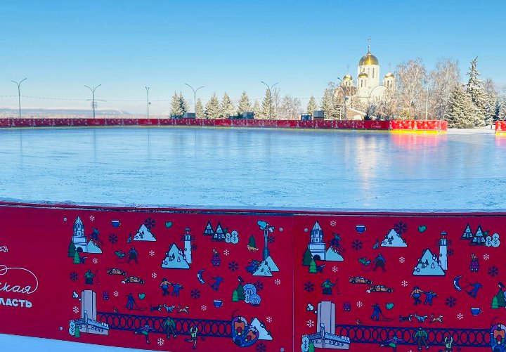 каток на площади славы в самаре