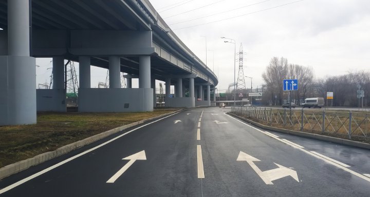 съезд на магистральную в тольятти